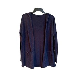 AMERICAN EAGLE OUTFITTERS, LONG SLEEVE, HOODED CARDIGAN SWEATER. SIZE S/P